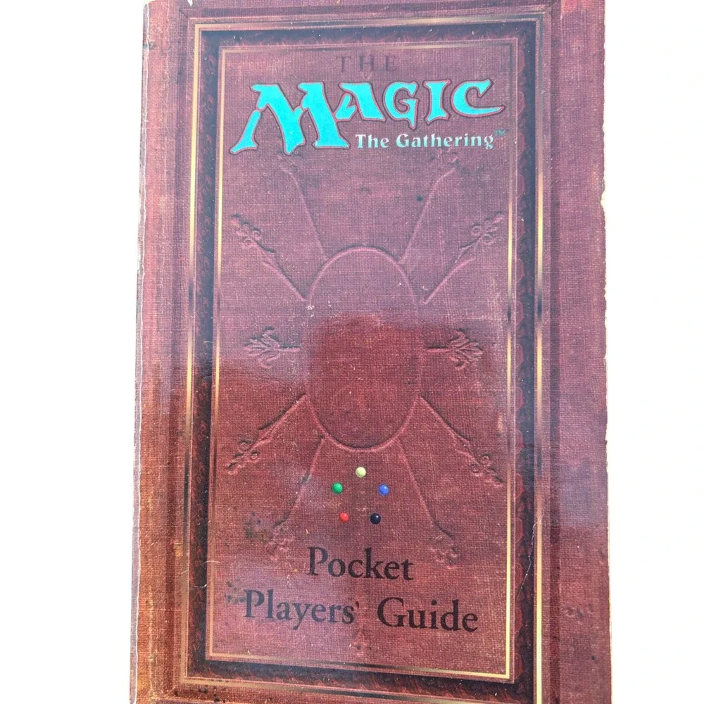 Magic The Gathering Pocket Players Guide Vintage MTG Rules Book 1994 WOTC